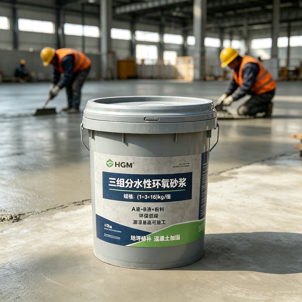 裕安三组份水性环氧砂浆